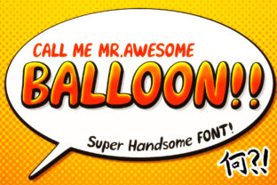 Awesome Balloon Font: Bringing Playful Energy to Real Brand Design