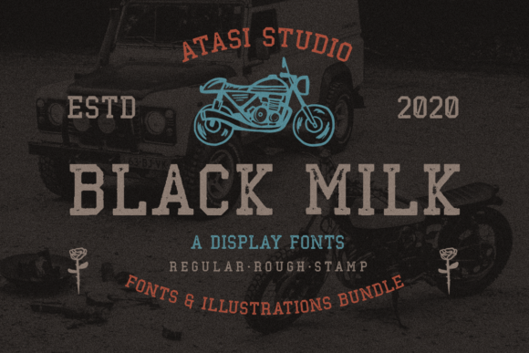 Black Milk Font: Elevating Brand Identity with Style and Consistency