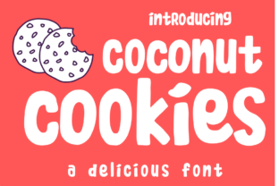 Coconut Cookies: A Quirky Display Font That Brings Personality to Branding