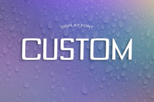 Custom: A Modern Display Font That Elevates Editorial Design