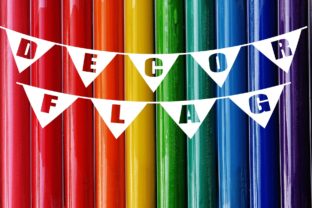 Decor Flag: A Festive Display Font for Editorial Design