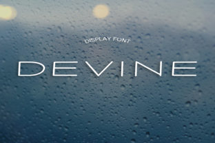 Devine: A Light & Modern Display Font That Elevates Brand Design