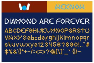 Diamond Are Forever: A Quirky Display Font That Stands Out