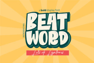 How Beat Word Font Adds Playful Charm to Handmade Product Designs
