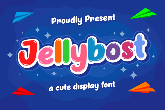 Jellybost: A Friendly Display Font for Editorial Design and Digital Publishing