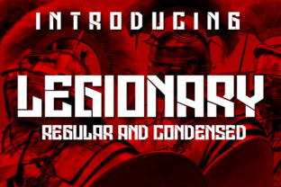 Legionary: A Bold Display Font for Makers and Creative Sellers