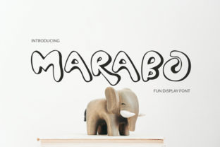 Marabo: A Playful Display Font for Modern Web and Digital Design