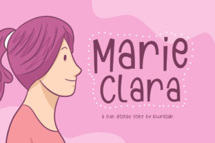 Marie Clara: A Versatile Display Font for Small Business Branding