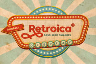 Retroica: The Vintage Display Font That Elevates Modern Marketing Design