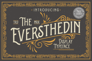 The Eversthedin: A Retro Display Font That Elevates Campaign Visuals