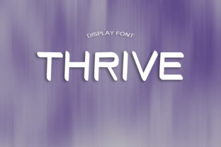Thrive: The Display Font That Elevates Small Business Branding