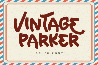 Vintage Parker: A Playful Display Font for Editorial Charm