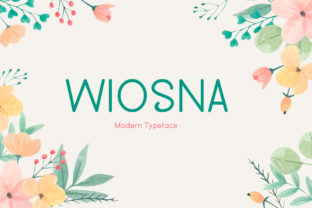 Wiosna: A Display Font That Elevates Modern Marketing Design