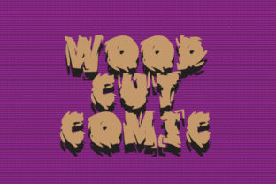 Wood Cut Comic Font: A Bold Choice for Business Branding
