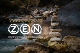 Zen Circle: A Friendly Display Font for Rounded Branding Projects